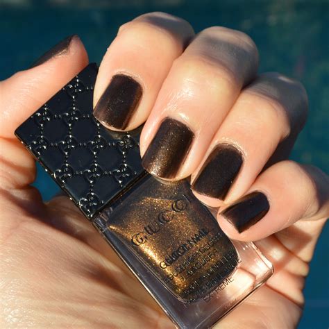 gucci black gold nail polish dupe|gucci nail polish review.